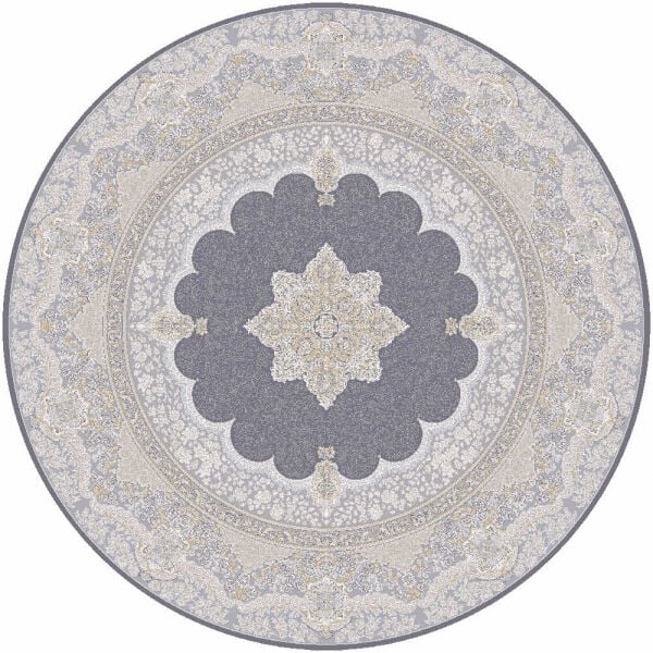 Artemis Halı Palace Yuvarlak - 05197D - Bej Kemik Halı